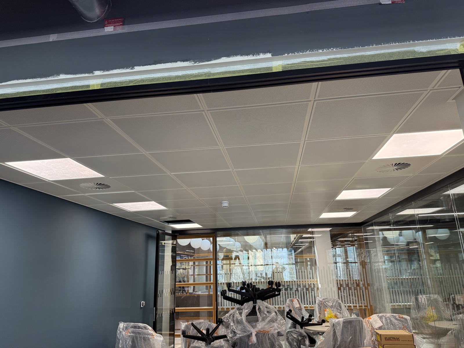 Office fit-out — Watford, three floors