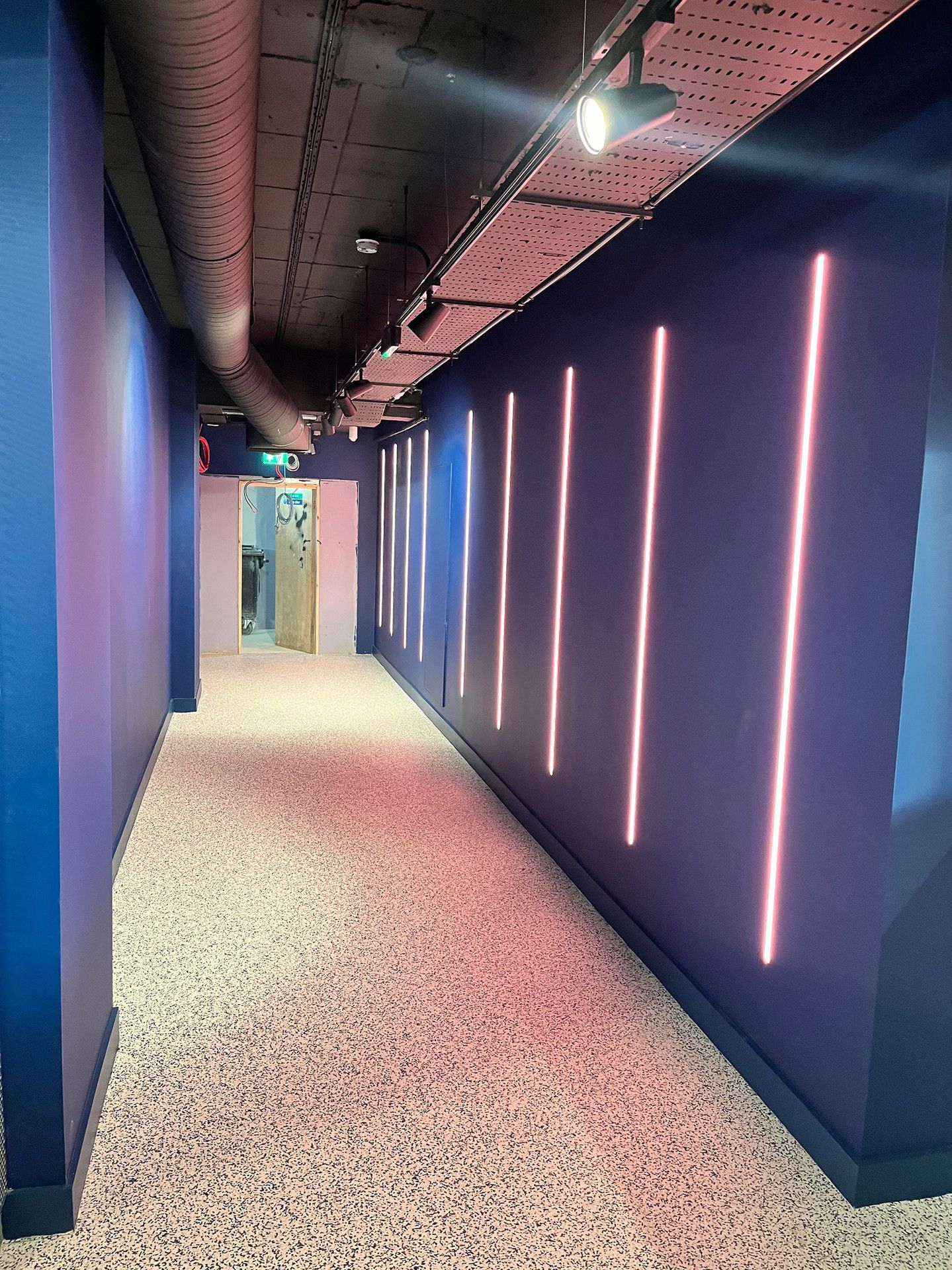 Finished corridor
